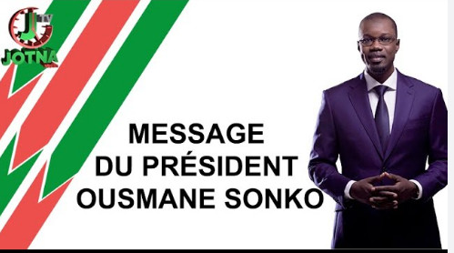 4 Avril 2023: Message du Président Ousmane Sonko 