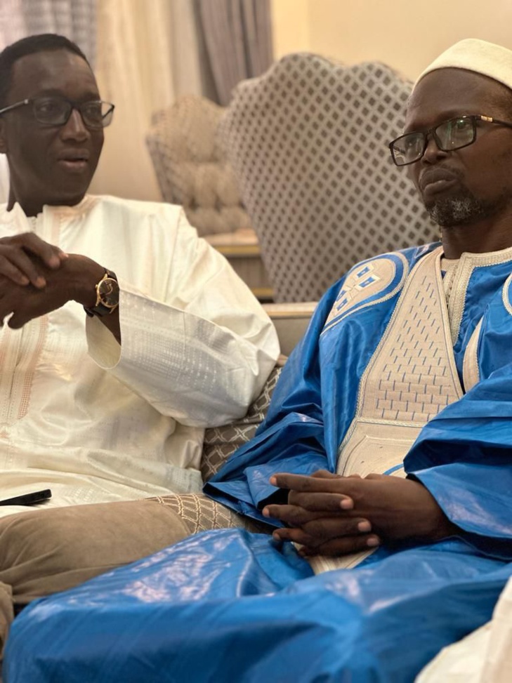 Photos / Présentation de condoléances: Amadou Bâ, ¨Premier ministre, chez Cheikh Abdou Bara Dolly Mbacké