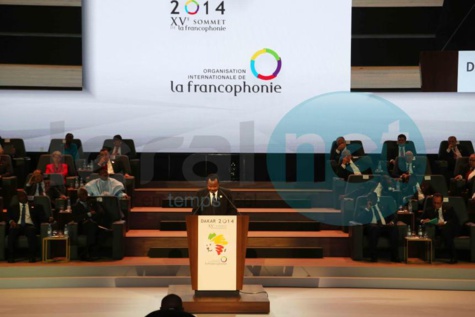 Revivez en images la cérémonie d'ouverture du XVe sommet de la francophonie à Dakar