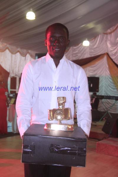 Abdou Cissé du journal  "Le Quotidien", lauréat du prix photo de l'édition 2014 de la CJRS