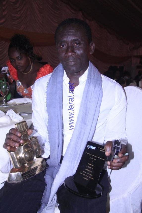 Abdou Cissé du journal  "Le Quotidien", lauréat du prix photo de l'édition 2014 de la CJRS