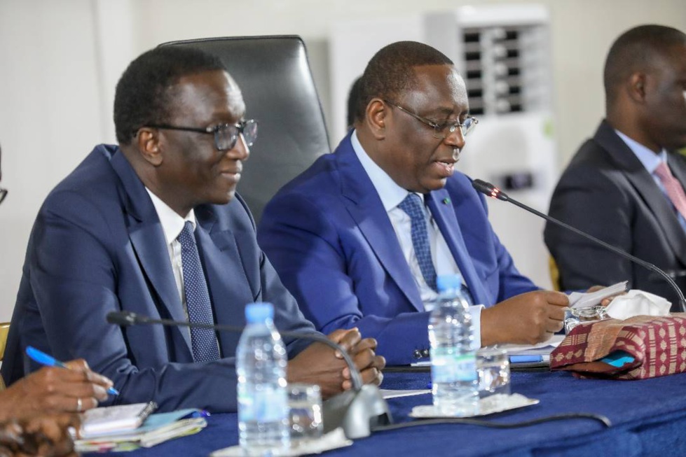 Photos - Macky Sall rencontre les champions de la lutte : Un jackpot pour le sport national