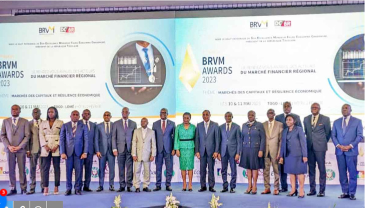 4e édition de la Brvm Awards: Michaélou Ba, Directeur Général du Groupe représente bien Leral Média au Togo