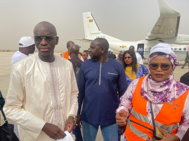 Photos / Aéroport Ousmane Masseck Ndiaye de Saint-Louis: Le DG de l’AIBD annonce le démarrage imminent de l’exploitation commerciale