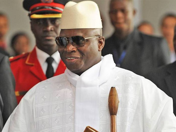 Yaya Jammeh :  » Ceux qui visent un changement de régime par la violence ne réussiront jamais « .