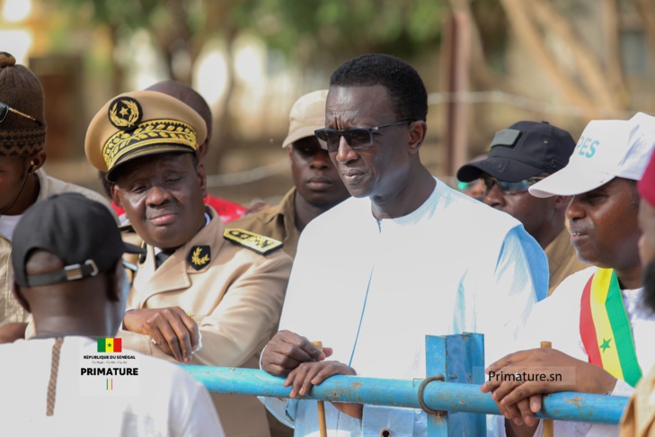 Photos/ Thiès: Amadou Ba, Premier Ministre, Ministre de l’Elevage à la réception de Taurillons « Guzera »