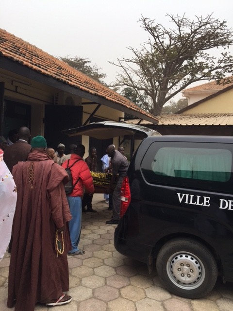 Images de la levée du corps du père de Cheikh Sidya Bayo