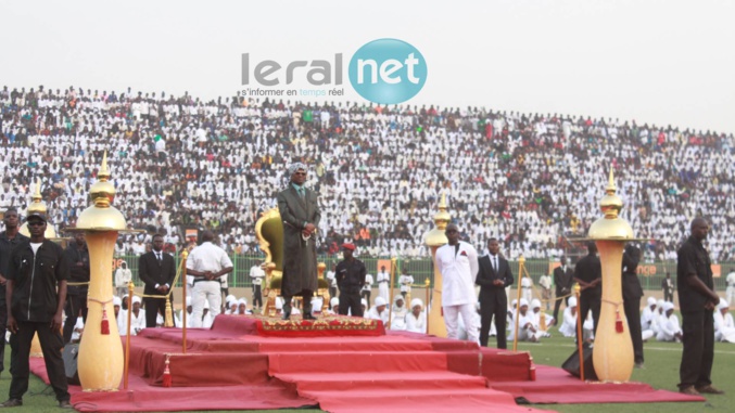 Photos - Pour la fin de la traque des bien mal acquis, Serigne Modou Kara lâche des colombes à Demba Diop