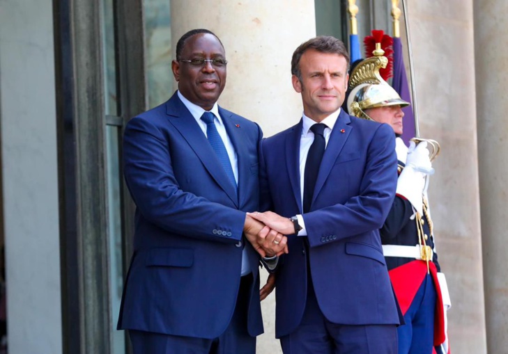 Sommet de Paris / Renforcer la coopération et la compréhension mutuelle : Le Président du Sénégal et le Président français discutent des relations bilatérales et des enjeux mondiaux