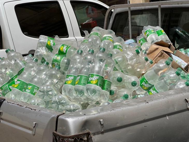 Photos / Opérations de contrôle des marchés : Le service régional du Commerce de Dakar a retiré des marchés, environ 7 tonnes de divers produits alimentaires