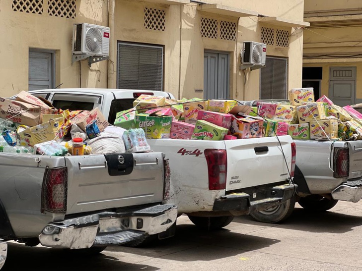 Photos / Opérations de contrôle des marchés : Le service régional du Commerce de Dakar a retiré des marchés, environ 7 tonnes de divers produits alimentaires