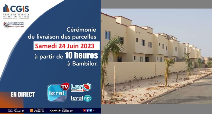 Livraison de parcelles viabilisées à Bambilor: La politique de logement de l'État soutenue avec la remise de 185 villas