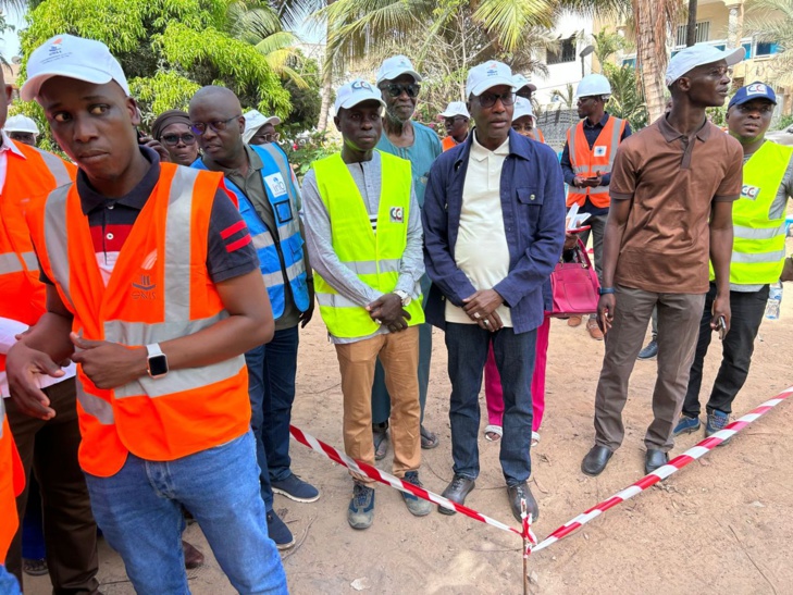 Cité Bellevue : Mamadou Mamour Diallo lance les travaux pour briser le cycle des inondations