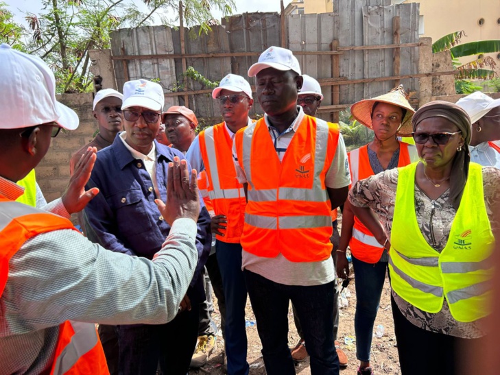 Cité Bellevue : Mamadou Mamour Diallo lance les travaux pour briser le cycle des inondations