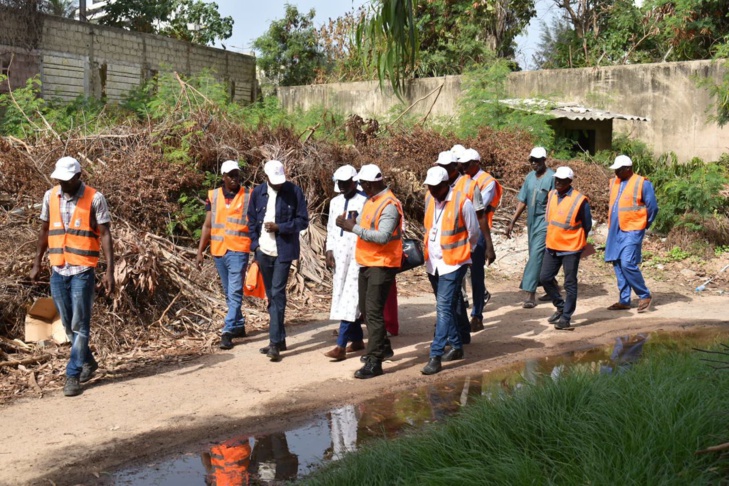 Cité Bellevue : Mamadou Mamour Diallo lance les travaux pour briser le cycle des inondations