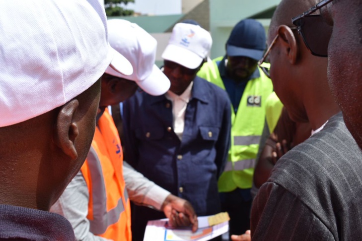 Cité Bellevue : Mamadou Mamour Diallo lance les travaux pour briser le cycle des inondations