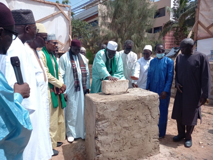 Photos : Pose de la première pierre de la nouvelle mosquée des quartiers des Almadies 16, 17 et environs