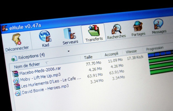 Téléchargement illégal: Le fondateur d'eMule risque trois ans de prison