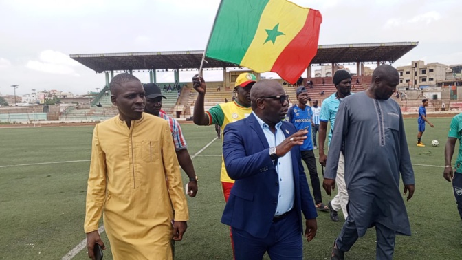 Guédiawaye : Le maire Ahmed Aidara livre les vestiaires complètement remis à neuf du stade Amadou Barry au monde sportif