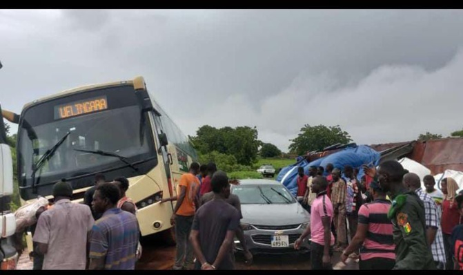 Axe Mbirkilane-Kaffrine: Un accident s'est produit vers 15h