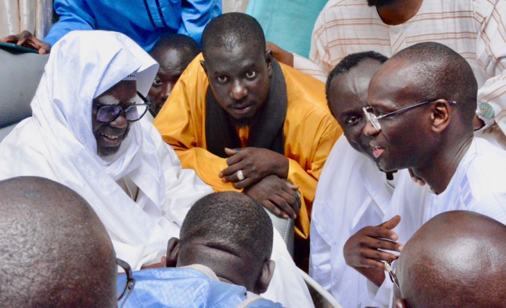 Stratégie hub aérien: Abdoulaye Dièye, DG de l'Aibd, recueille les prières du Khalife Général des Mourides