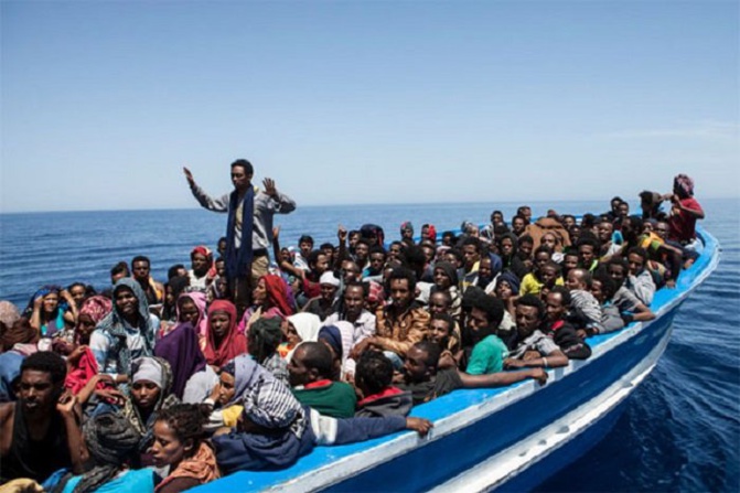 Migration irrégulière: 150 candidats interpellés par la marine