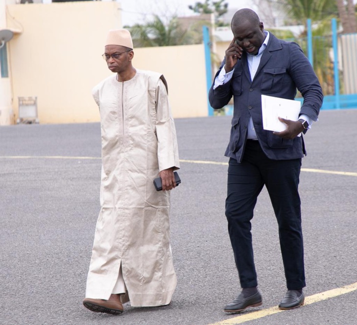 Photos/ Diaobé : Le Ministre du Commerce, Abdou Karim Fofana a réceptionné le nouveau complexe du marché sous régional, ce lundi