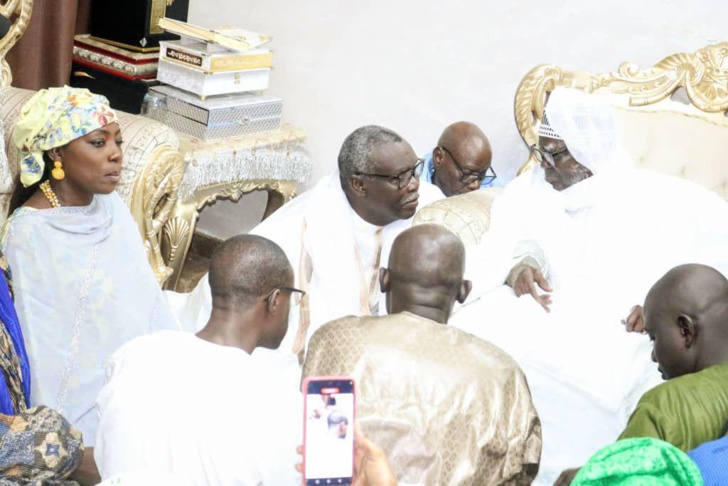 En prélude au grand Magal de Touba : Dr Fatou DIANE GUEYE, Ministre de la Femme, reçue par le khalife général des mourides, Serigne Moutakha Mbacké, ce mardi