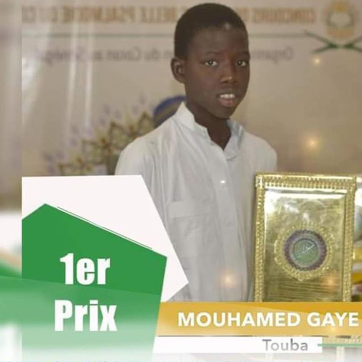 Concours international de récital du Saint Coran : Mouhamed Gaye déclaré champion en Arabie Saoudite, attendu ce vendredi à Dakar