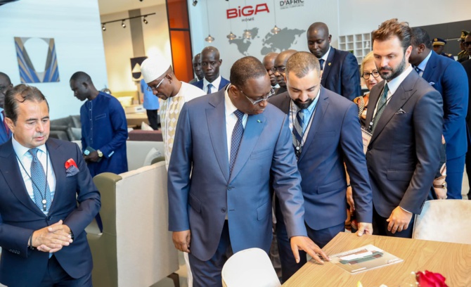 Pôle urbain de Diamniadio : Le Président Macky Sall a procédé ce mardi, à l’inauguration d’une nouvelle usine de meubles