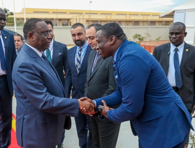 Pôle urbain de Diamniadio : Le Président Macky Sall a procédé ce mardi, à l’inauguration d’une nouvelle usine de meubles