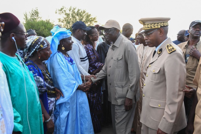 Photos/ Vélingara: Le Premier Ministre Amadou Ba effectue la pose de la première pierre du PCZA