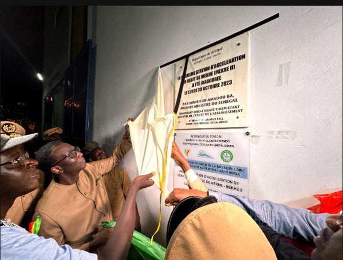 Mékhé: Amadou Bâ a inauguré le nouveau surpresseur d'un coût de 9 milliards FCfa