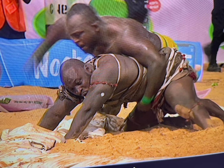 Lutte avec frappe : Modou Lo prend le dessus sur Ama Baldé en moins d'une minute de combat