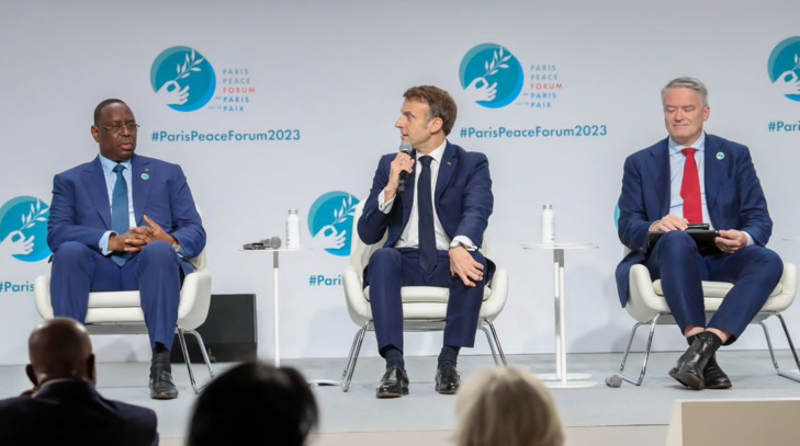 Photos/ Pacte de Paris pour la Planète et les Peuples: Le Président Macky Sall a accepté avec la proposition d’Emmanuel Macron d’être l’Envoyé spécial