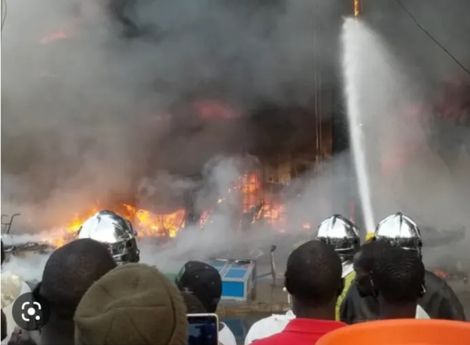 Cité de l’Emergence: Un incendie s’est déclaré, ce vendredi