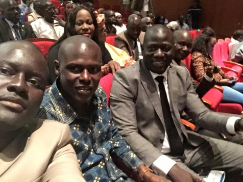 Le selfie de Néné Tall, Birame Faye et Bara Ndiaye 