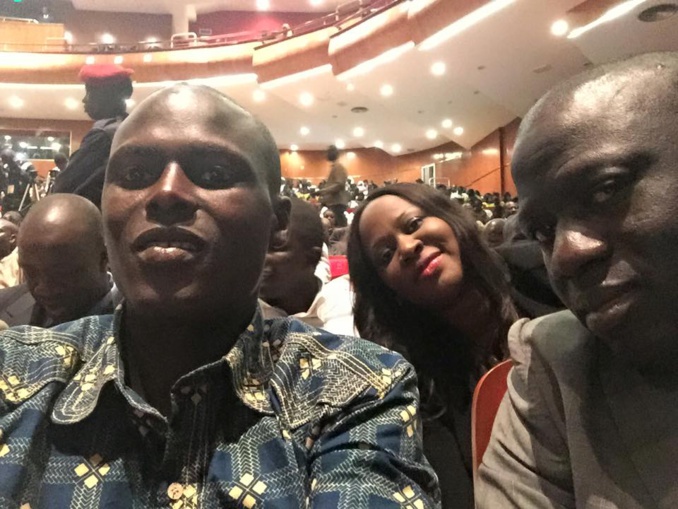 Le selfie de Néné Tall, Birame Faye et Bara Ndiaye 