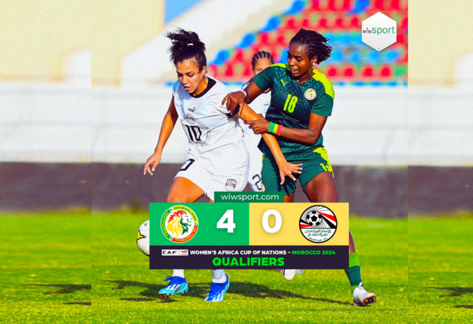 CAN Féminine 2024 (Q) : Les "Lionnes" explosent l’Egypte et se rapprochent de la qualification (4-0)