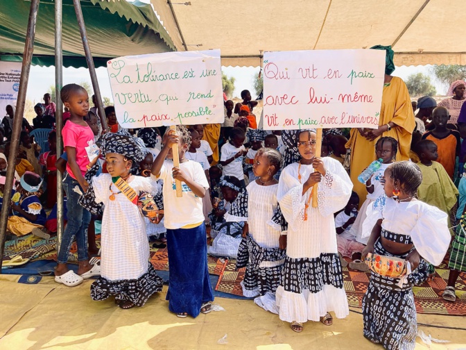 Snectp 2023 : Inauguration de la Case des Tout-Petits de Thiamène Louga