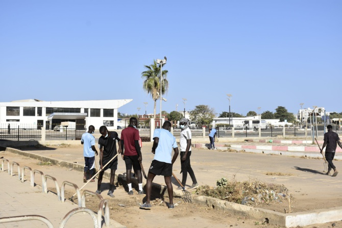 Aéroport militaire Léopold Sédar Senghor : Une Journée de Nettoiement Exemplaire sous le Commandement du soutien commun de la Base aérienne de Dakar