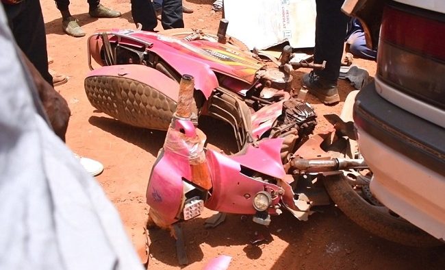 Kaolack : une collision entre un minicar et une moto fait un mort