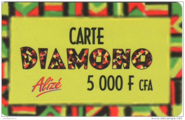 Souvenir - Carte Diamono ( Alizé actuel Orange )