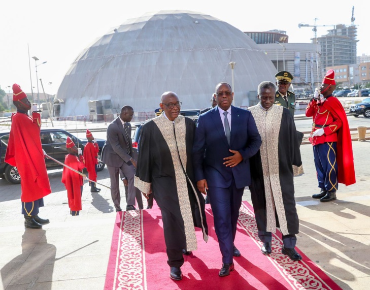 Photos / ANSTS : Le Président Macky Sall lors de la séance académique solennelle 2024