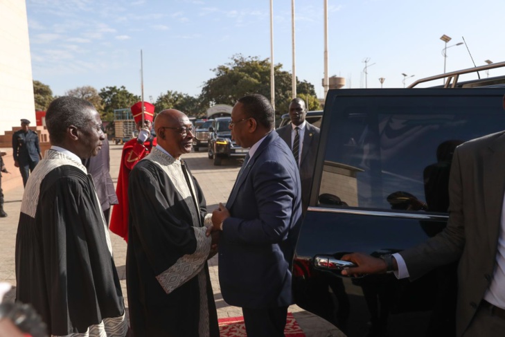 Photos / ANSTS : Le Président Macky Sall lors de la séance académique solennelle 2024