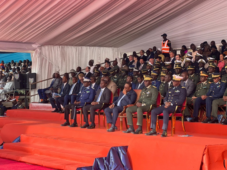 Photos: Le président de la République, Macky Sall, à la cérémonie d’inauguration du patrouilleur le « NIANI »