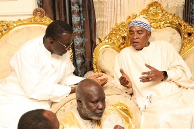 Photos / Touba: Le Premier Ministre Amadou Bâ chez Serigne Abdou Karim Mbacké