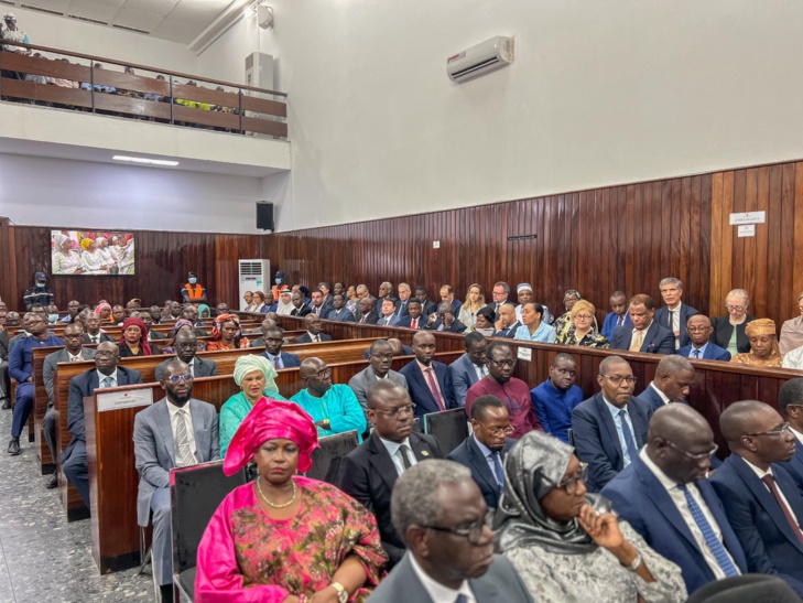  Photos / Rentrée solennelle des Cours et Tribunaux: Le Président Macky Sall lors de la cérémonie