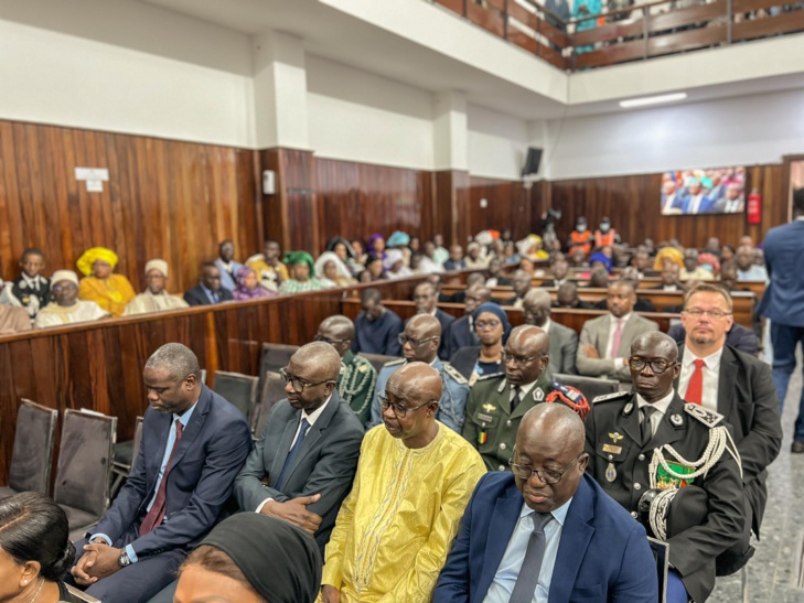  Photos / Rentrée solennelle des Cours et Tribunaux: Le Président Macky Sall lors de la cérémonie