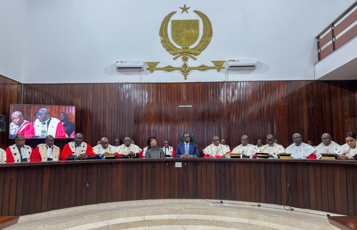  Photos / Rentrée solennelle des Cours et Tribunaux: Le Président Macky Sall lors de la cérémonie